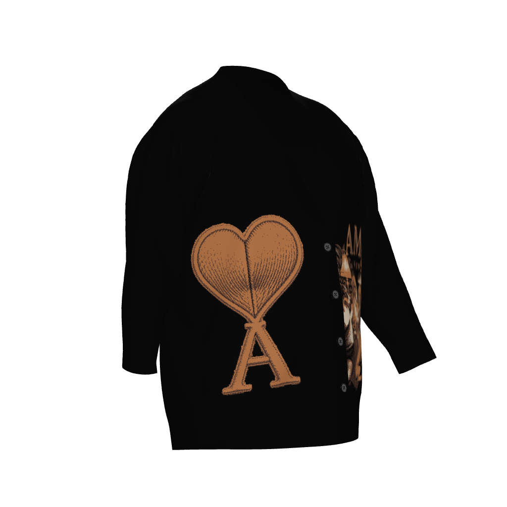 DOGS PLAYING POKER Unisex Plus Size Cardigan