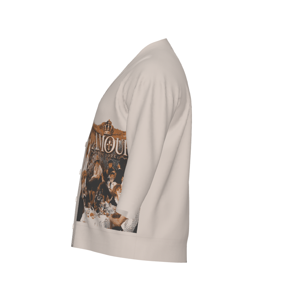 Luncheon on the Boating Party Unisex Plus Size Cardigan