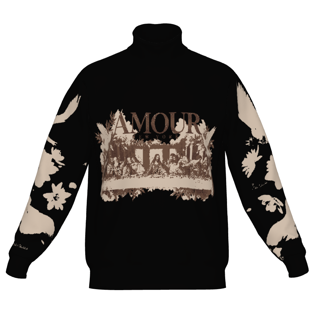 The Last Supper Unisex Turtle Neck Sweater