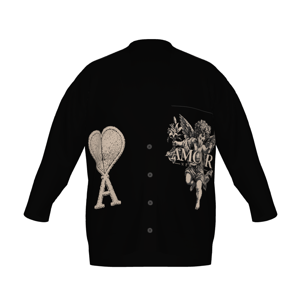 CUPID Unisex Plus Size Cardigan